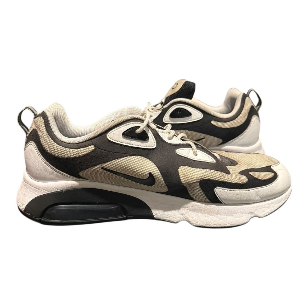 Nike Air Max 200 Men's Sneakers White Black Size 13 AQ2568-104 Athletic Leisure - Picture 8 of 9